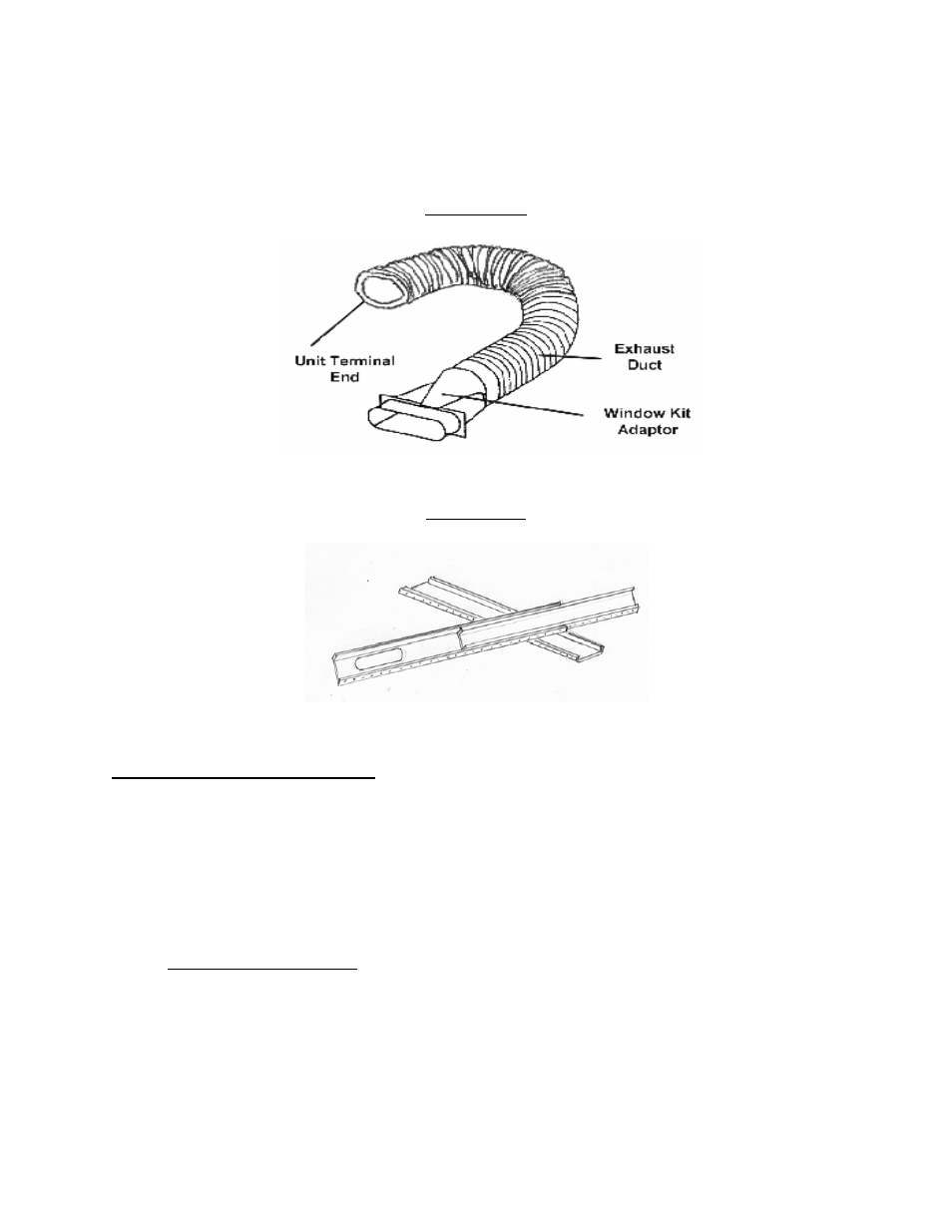 Exhaust duct, Window kits, Installation before use | Soleus Air LX-140 User Manual | Page 5 / 16