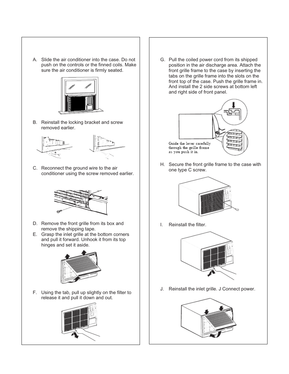 Installation instructions (continuous) | Soleus Air KC-45H User Manual | Page 13 / 20