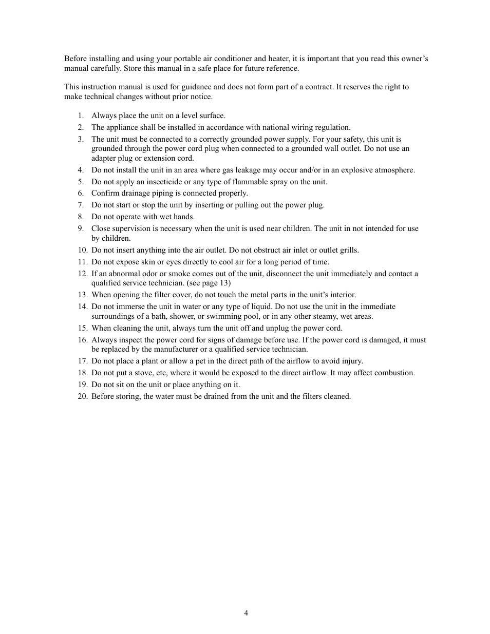 Soleus Air PH1-14R-03 User Manual | Page 4 / 19