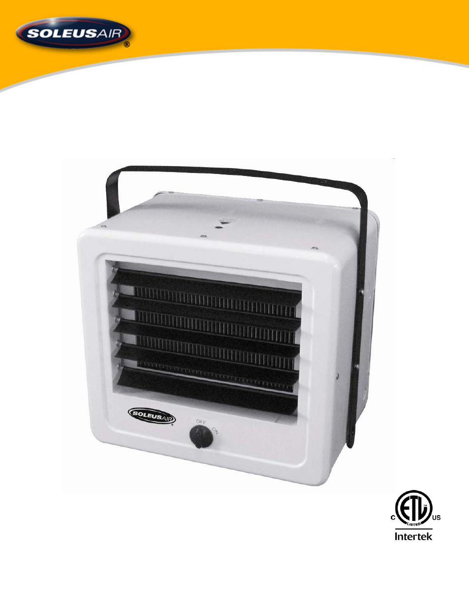Soleus Air HI1-50-03 User Manual | 12 pages