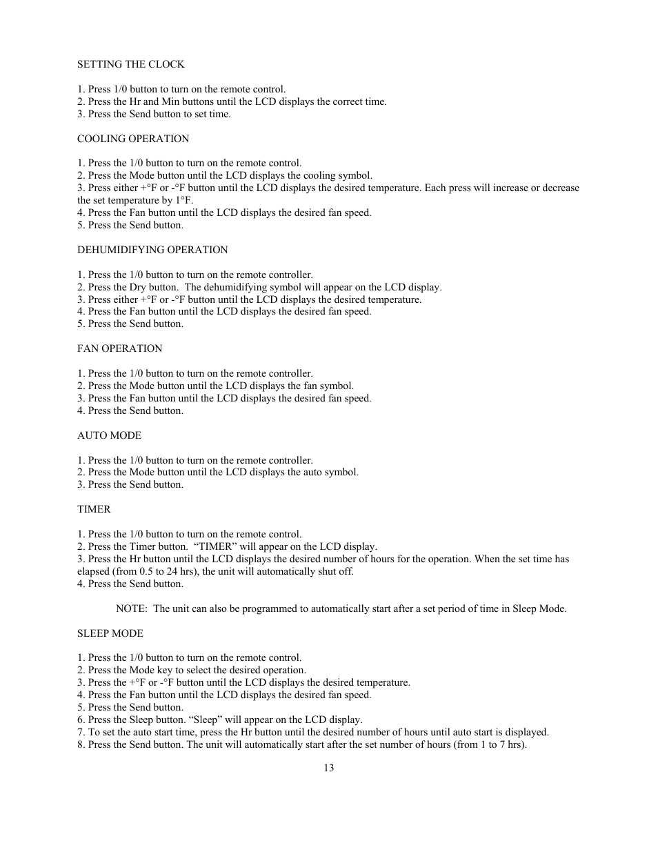 Soleus Air KY-32E User Manual | Page 13 / 18