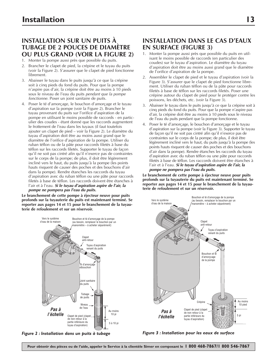 Installation 13 | Simer Pumps 2803 User Manual | Page 13 / 28