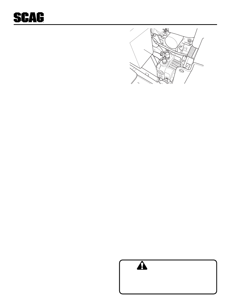 Warning | Scag Power Equipment STT User Manual | Page 18 / 129