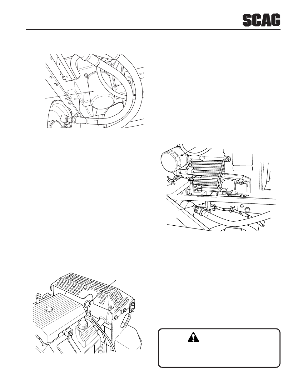 Caution | Scag Power Equipment STT User Manual | Page 37 / 129