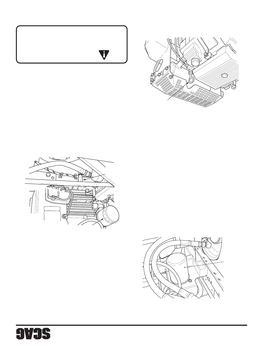 Preca ución, Sección 7 33 | Scag Power Equipment STT User Manual | Page 93 / 129