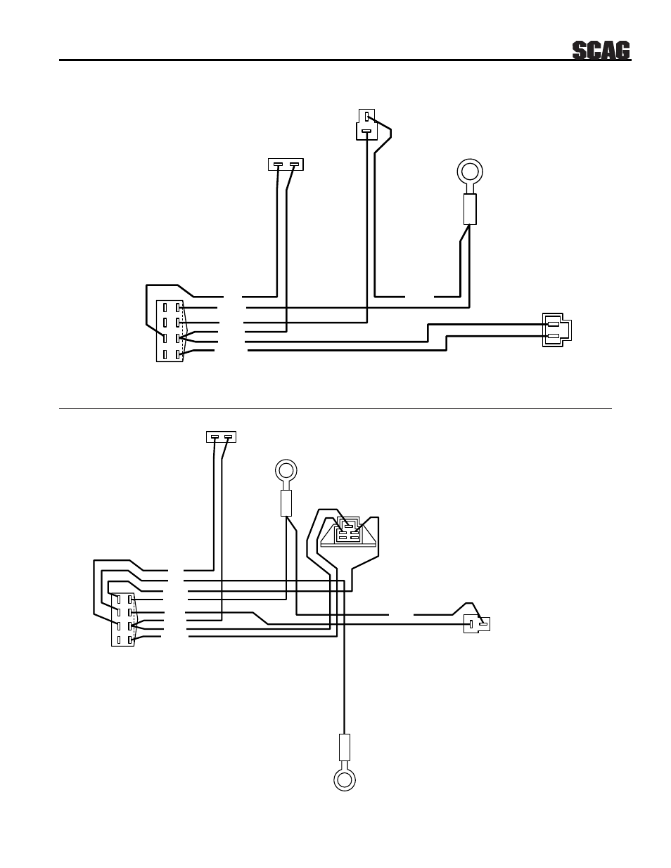 Wire harness eng. deck - kh/bv, Wire harness engine deck-20cve | Scag Power Equipment SWZ User Manual | Page 30 / 36