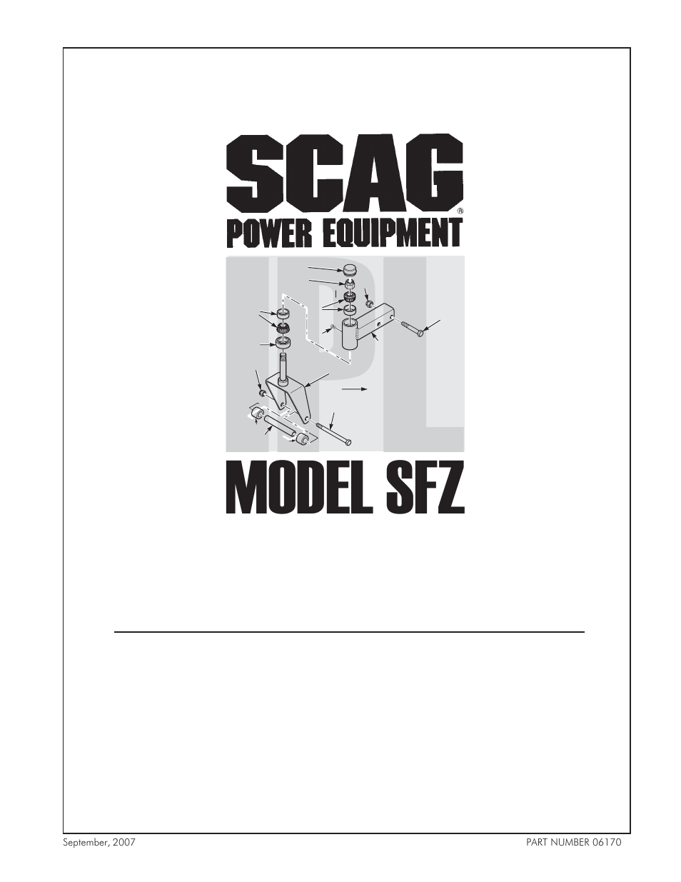 Scag Power Equipment sfz48-26bs User Manual | 20 pages