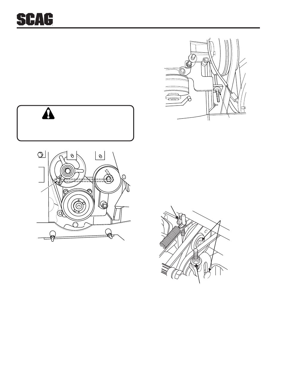 Warning | Scag Power Equipment STR User Manual | Page 34 / 84