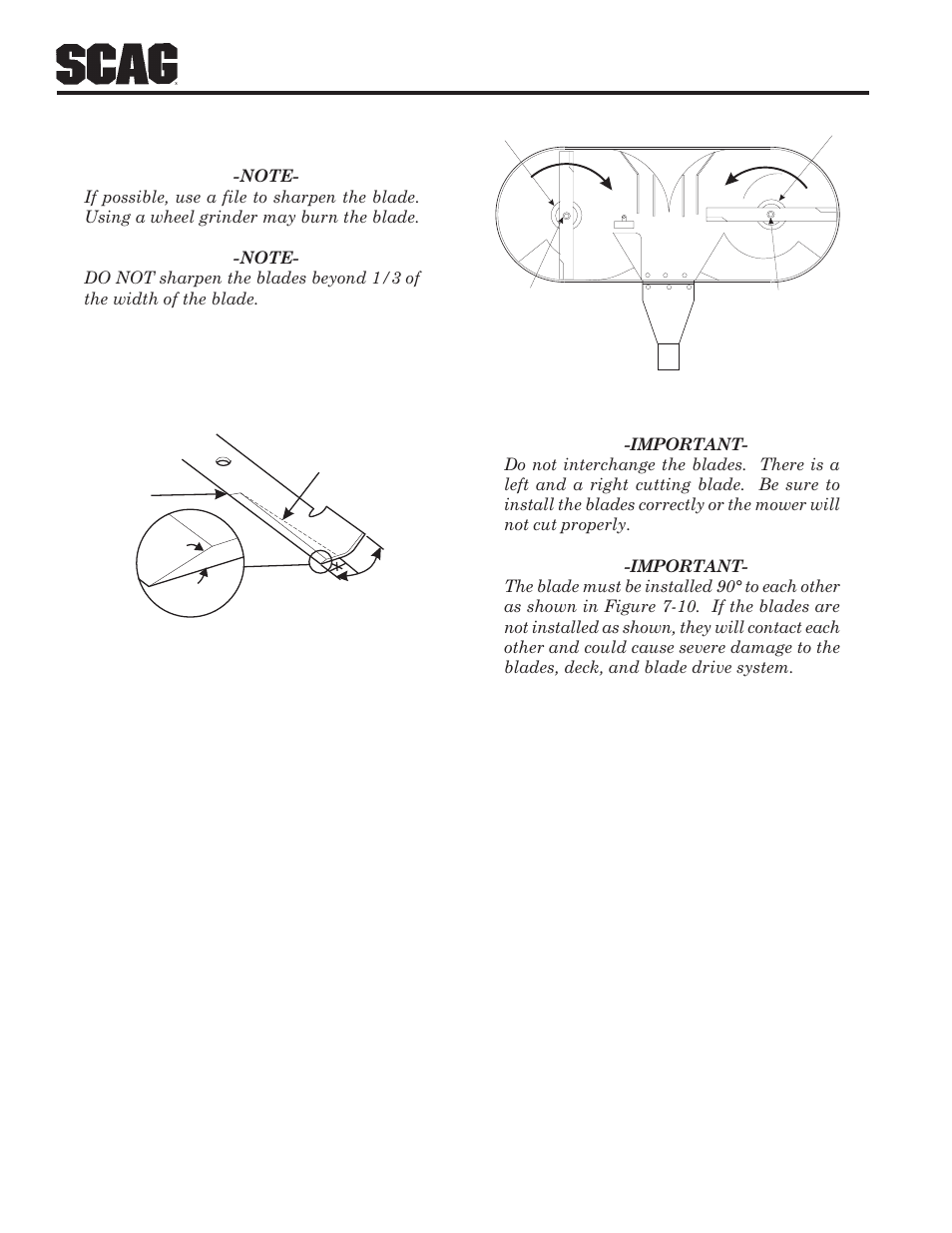 Scag Power Equipment STR User Manual | Page 44 / 84