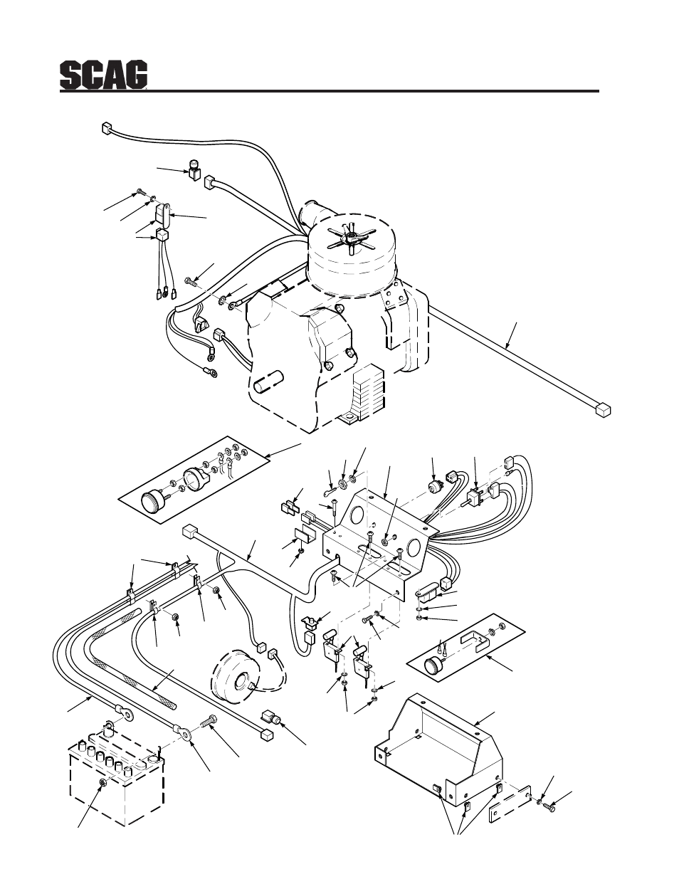Electrical system | Scag Power Equipment STR User Manual | Page 74 / 84