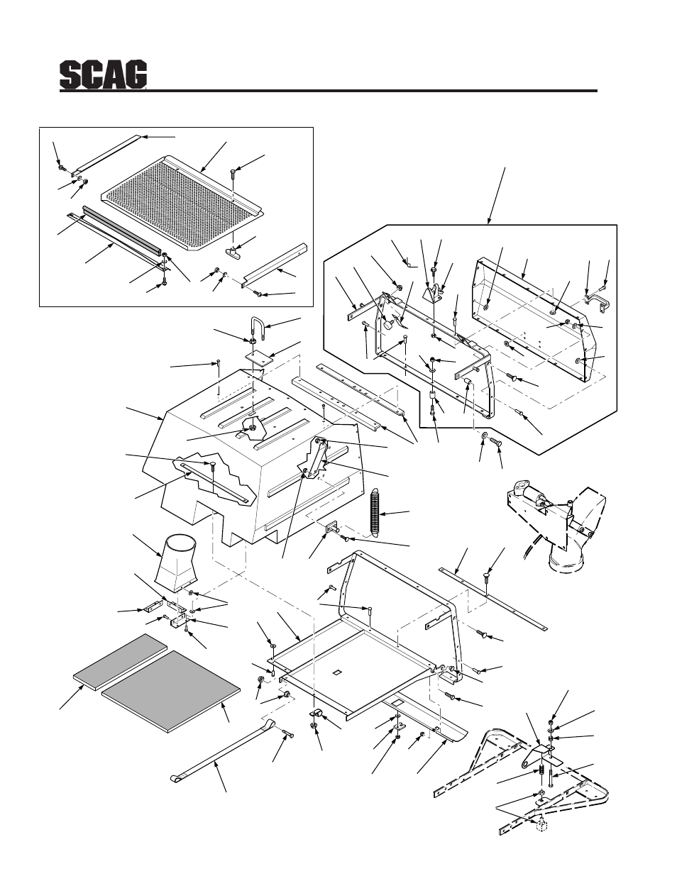Hopper | Scag Power Equipment STR User Manual | Page 76 / 84