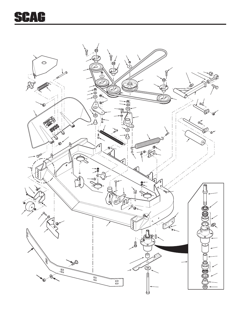 48v & 52v cutter decks | Scag Power Equipment STWC WILDCAT STWC48V-25CV User Manual | Page 4 / 34