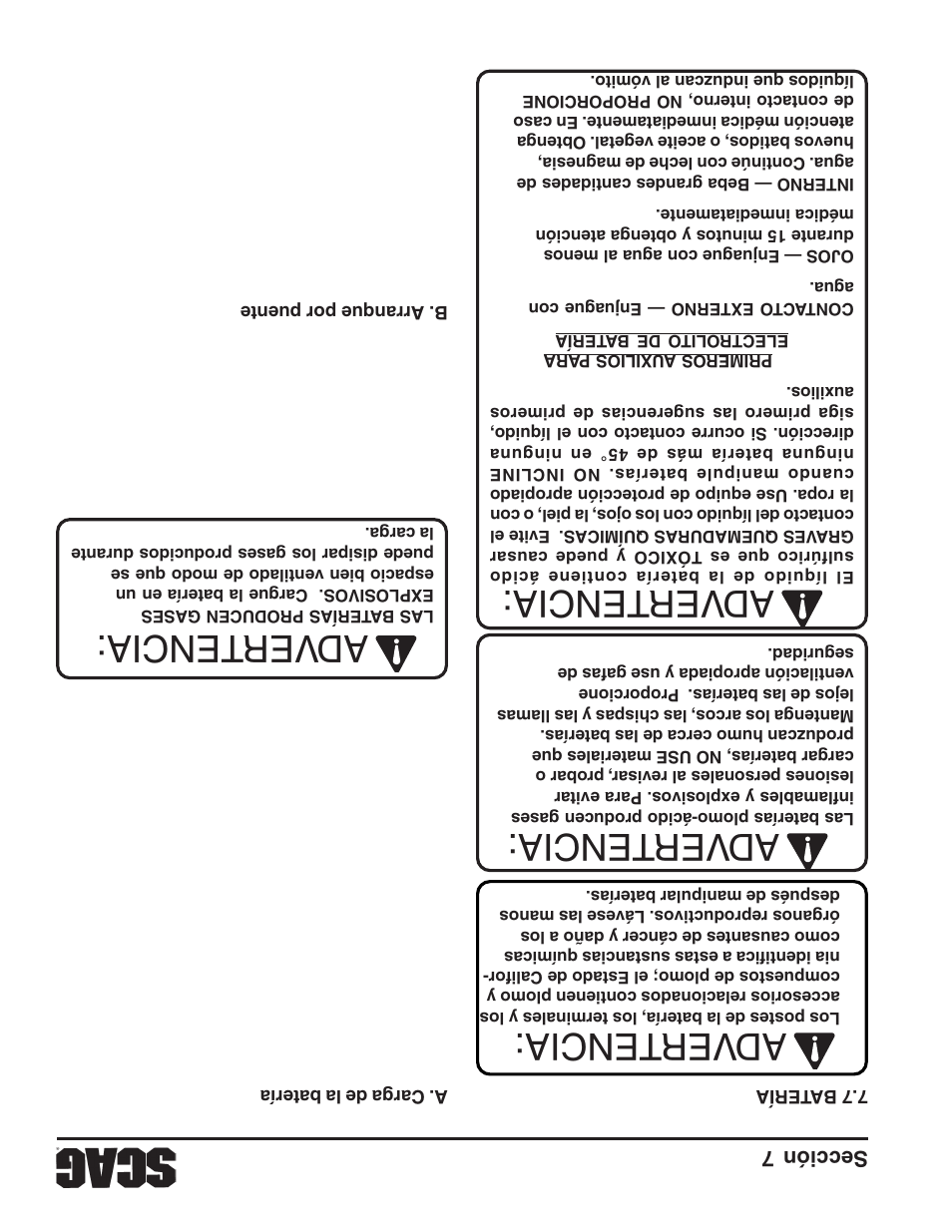 Scag Power Equipment STWC61V-25KA-LC User Manual | Page 81 / 120