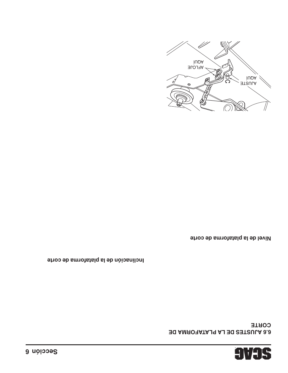 Sección 6 26 | Scag Power Equipment STWC61V-25KA-LC User Manual | Page 90 / 120