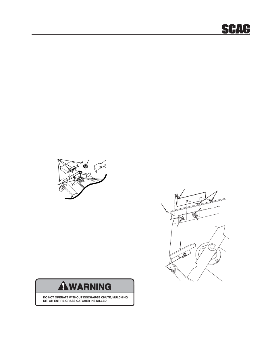 Warning, Figure 5-1 figure 5-2 | Scag Power Equipment GC-STT-CS User Manual | Page 13 / 28