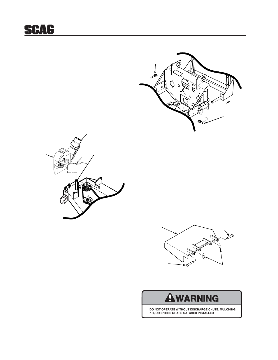 Warning, Figure 5-3, Figure 5-1 figure 5-2 | Scag Power Equipment GC-STT-CS User Manual | Page 18 / 28