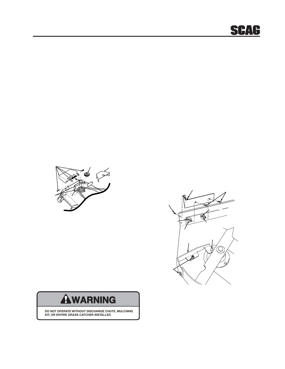 Warning, Figure 3-1, Figure 3-2 | Scag Power Equipment GC-STT-CS User Manual | Page 5 / 28