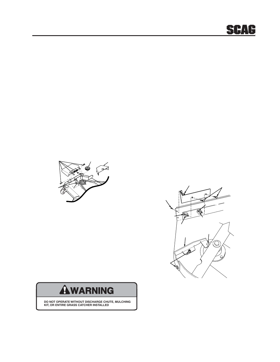 Warning, Figure 4-1, Figure 4-2 | Scag Power Equipment GC-STT-CS User Manual | Page 9 / 28