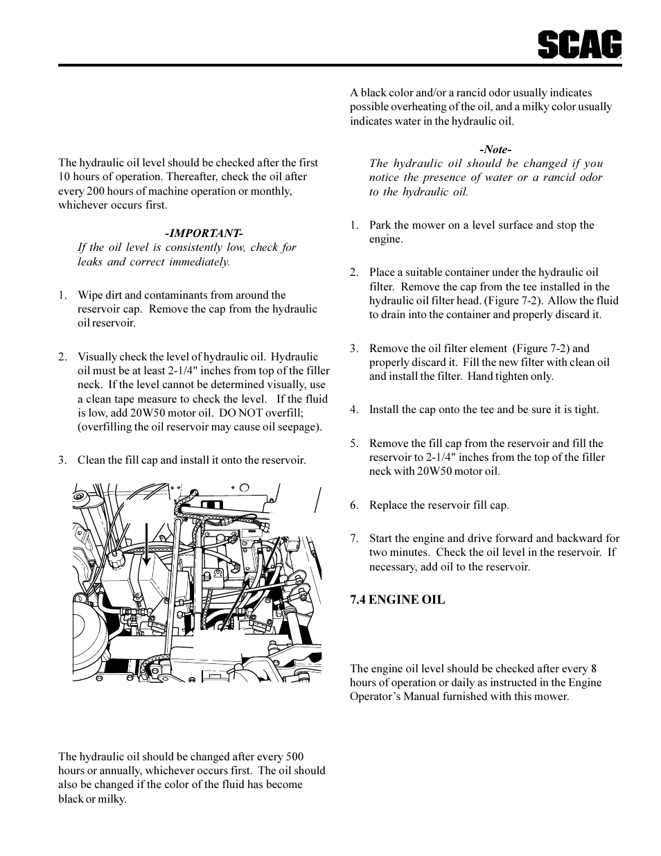 Scag Power Equipment SCR User Manual | Page 33 / 75