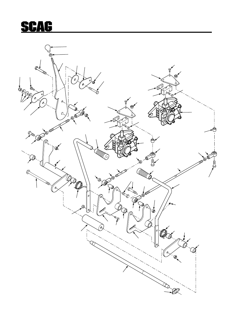 Speed and steering controls | Scag Power Equipment SCR User Manual | Page 58 / 75