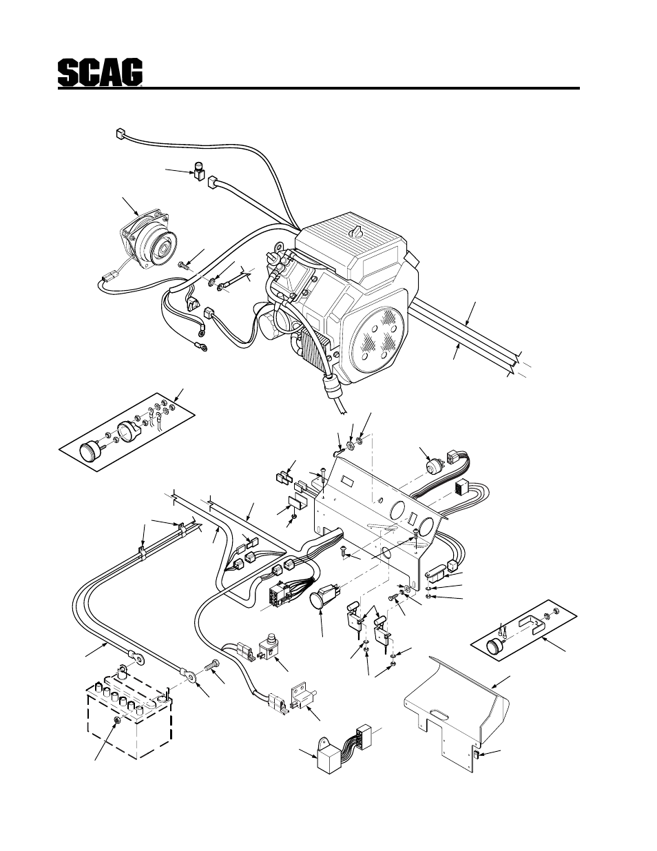 Electrical system | Scag Power Equipment SCR User Manual | Page 64 / 75