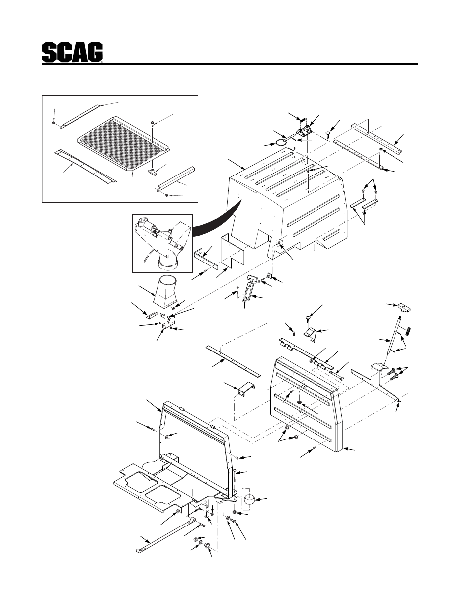 Hopper | Scag Power Equipment SCR User Manual | Page 66 / 75