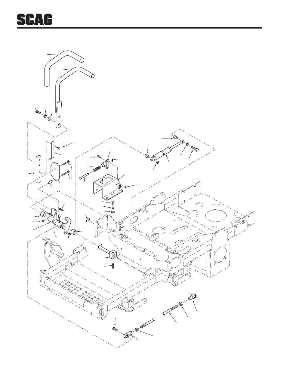 Steering components | Scag Power Equipment SMTC-48V User Manual | Page 20 / 34