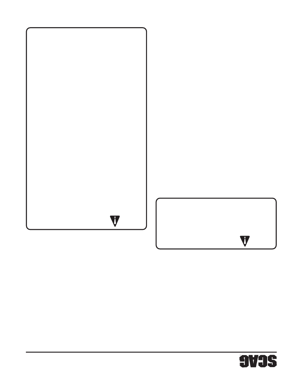 Adver tencia | Scag Power Equipment SW32-15KAI User Manual | Page 67 / 76