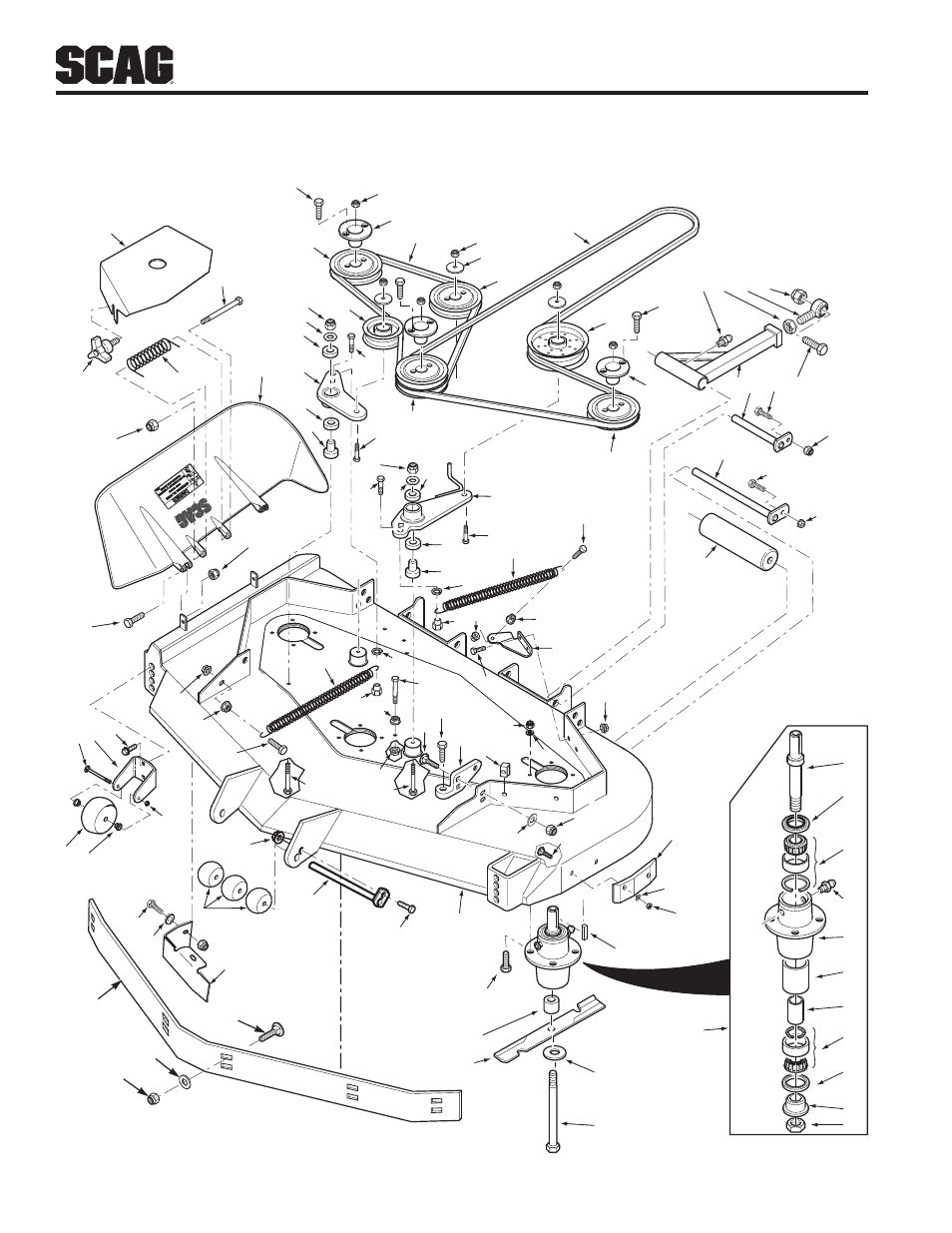 61v cutter deck | Scag Power Equipment STC SMWC-52V User Manual | Page 6 / 31