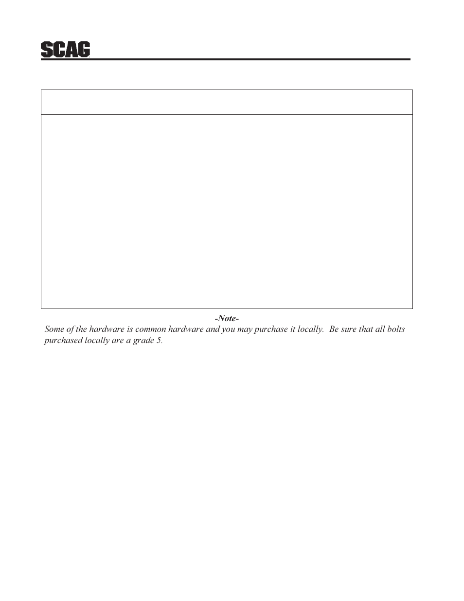 10 gc-stc blower mounting components | Scag Power Equipment GC-STC User Manual | Page 12 / 19
