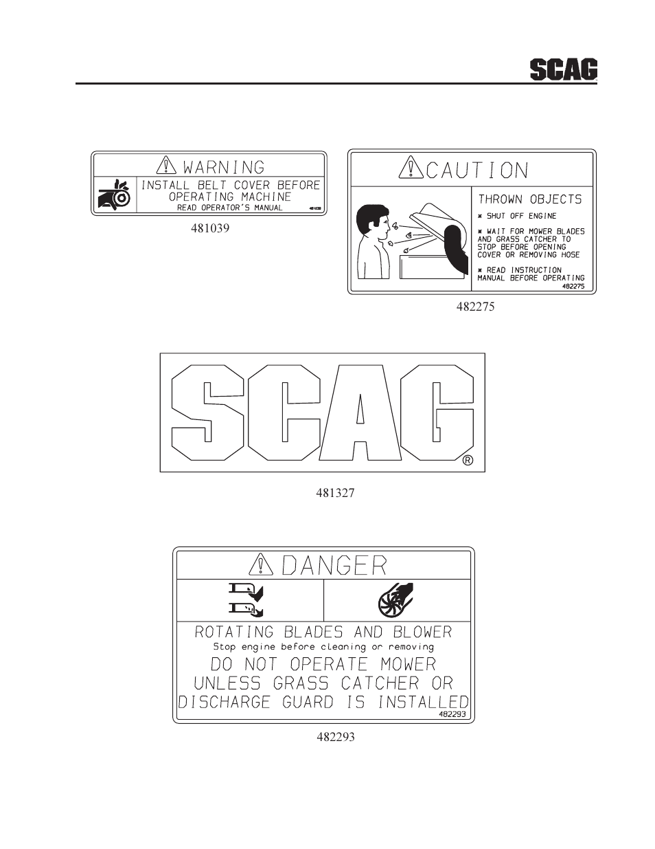 Scag Power Equipment GC-STC User Manual | Page 17 / 19
