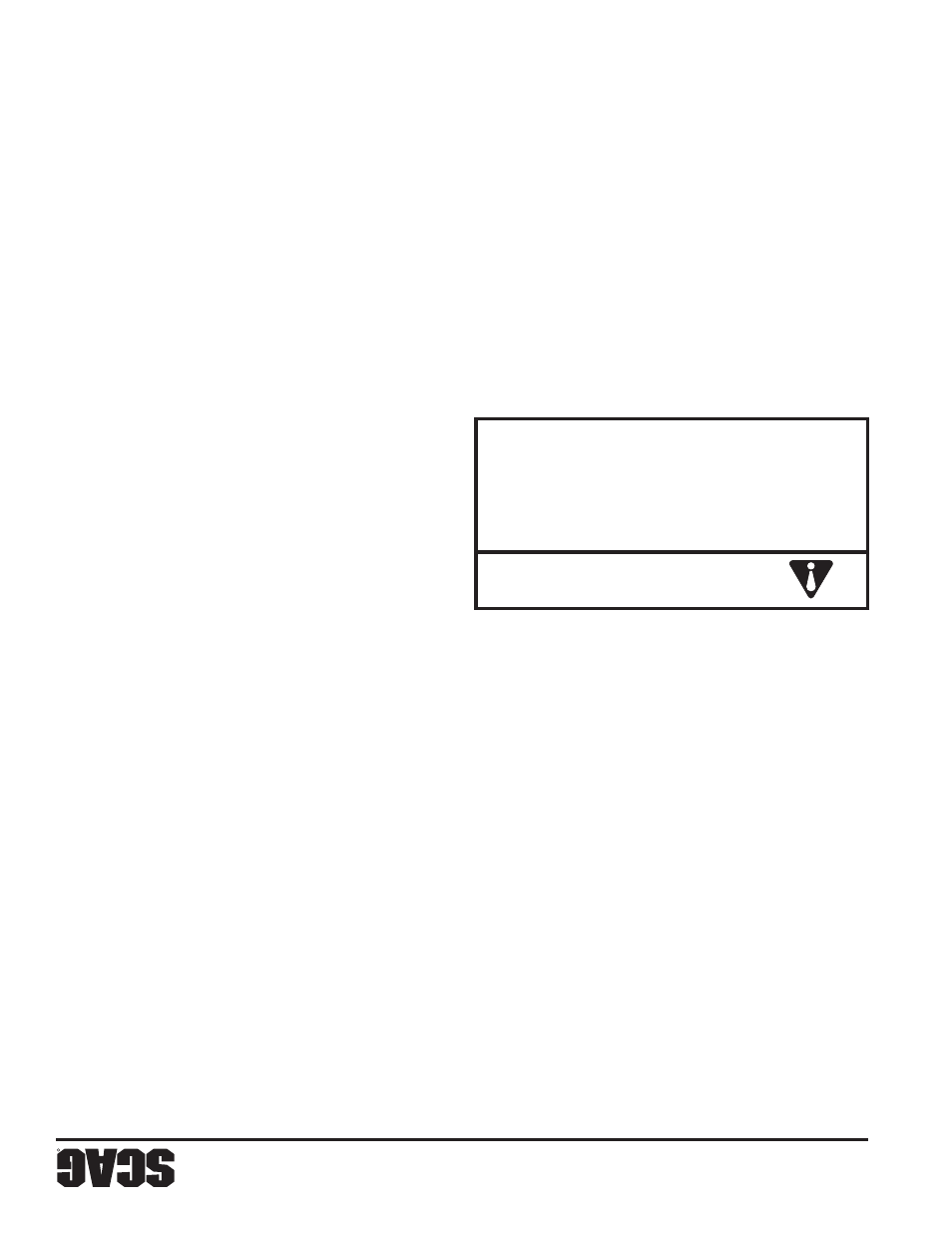 Precaución, Sección 4 | Scag Power Equipment WILDCAT STWC48V-25CV User Manual | Page 104 / 122