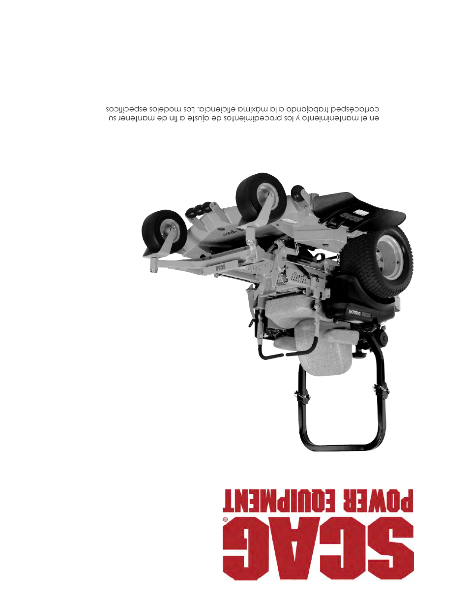 Manual de l operador, Wildcat | Scag Power Equipment WILDCAT STWC48V-25CV User Manual | Page 122 / 122