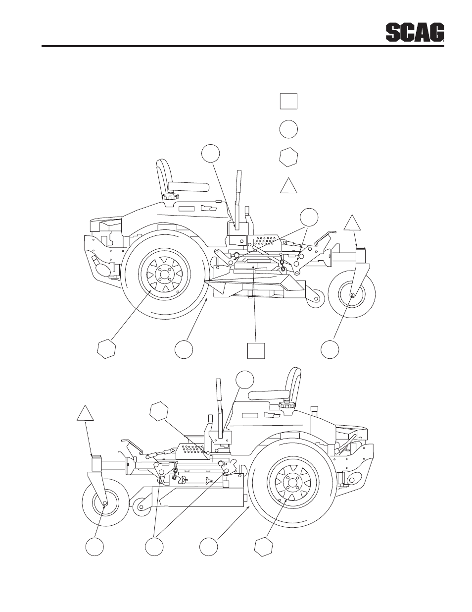 Scag Power Equipment WILDCAT STWC48V-25CV User Manual | Page 35 / 122