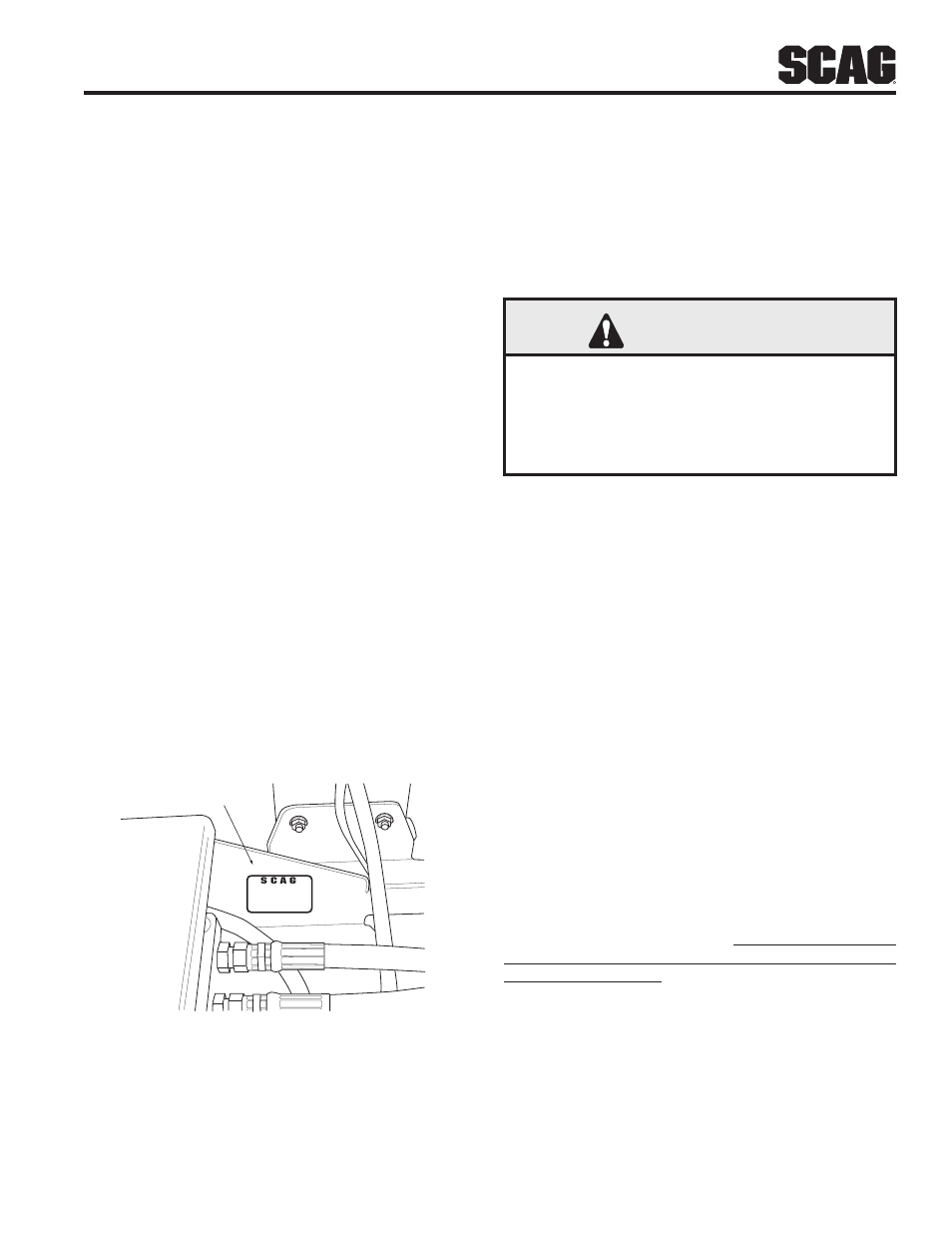 General information, 1 introduction, 2 direction reference | 3 servicing the engine and drive train components, Section 1, Warning | Scag Power Equipment WILDCAT STWC48V-25CV User Manual | Page 5 / 122