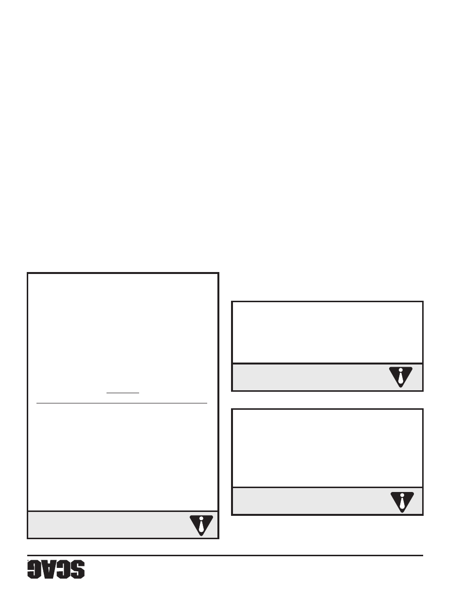 Ad vertencia, Sección 7 | Scag Power Equipment WILDCAT STWC48V-25CV User Manual | Page 82 / 122