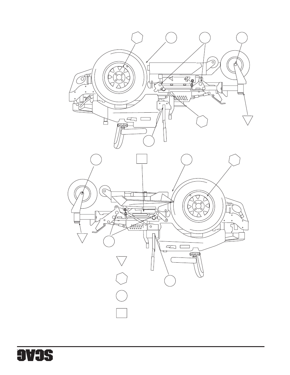 Sección 7 | Scag Power Equipment WILDCAT STWC48V-25CV User Manual | Page 86 / 122