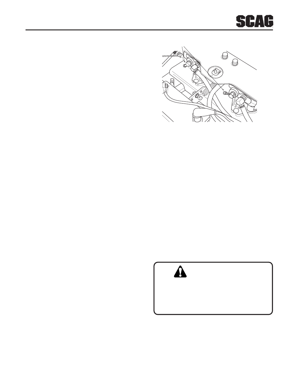 Warning | Scag Power Equipment STWC User Manual | Page 17 / 106