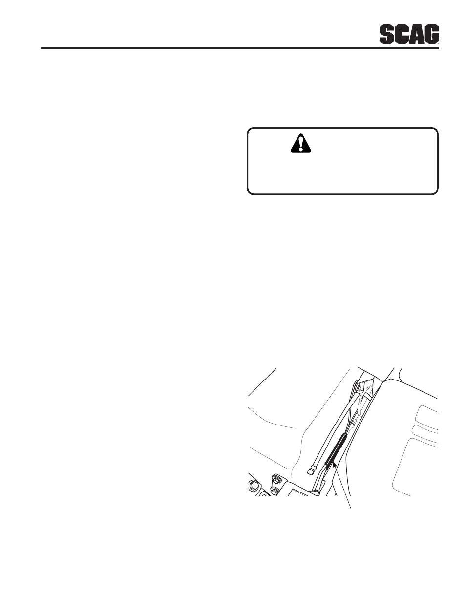 Warning | Scag Power Equipment STWC User Manual | Page 21 / 106