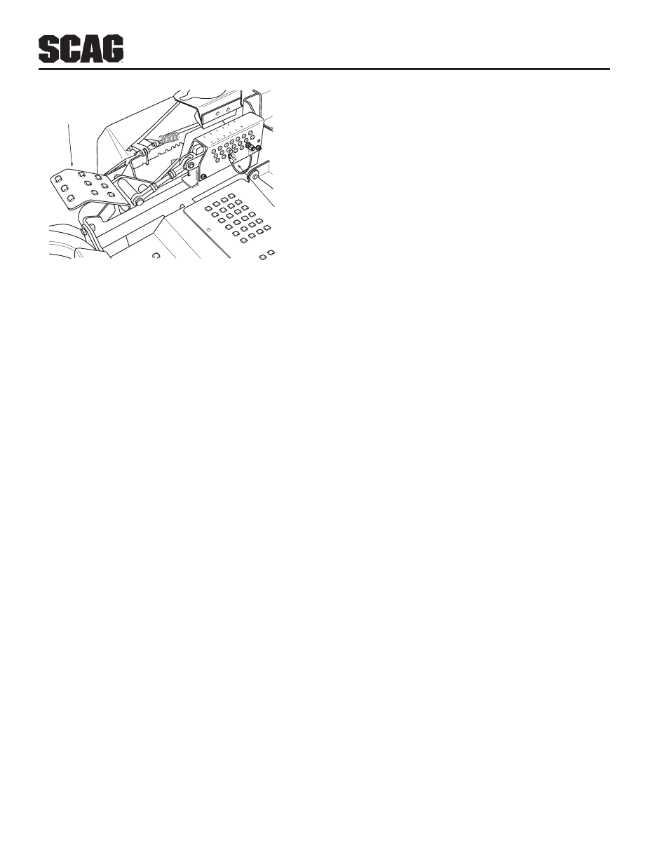 14 towing (optional hitch accessory), Figure 4-5 adjusting cutting height | Scag Power Equipment STWC User Manual | Page 22 / 106