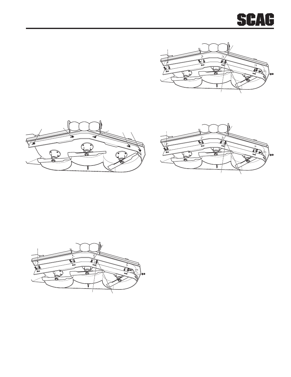 Scag Power Equipment STWC User Manual | Page 31 / 106