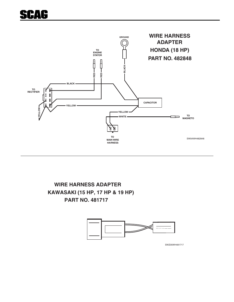 Scag Power Equipment SWZU User Manual | Page 60 / 92