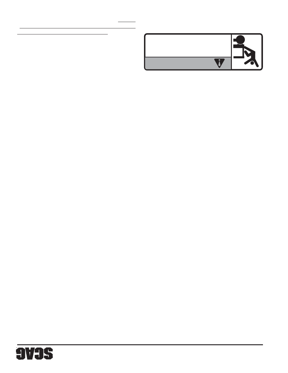 Advertencia, Información general, Introducción | Scag Power Equipment SWZU User Manual | Page 88 / 92