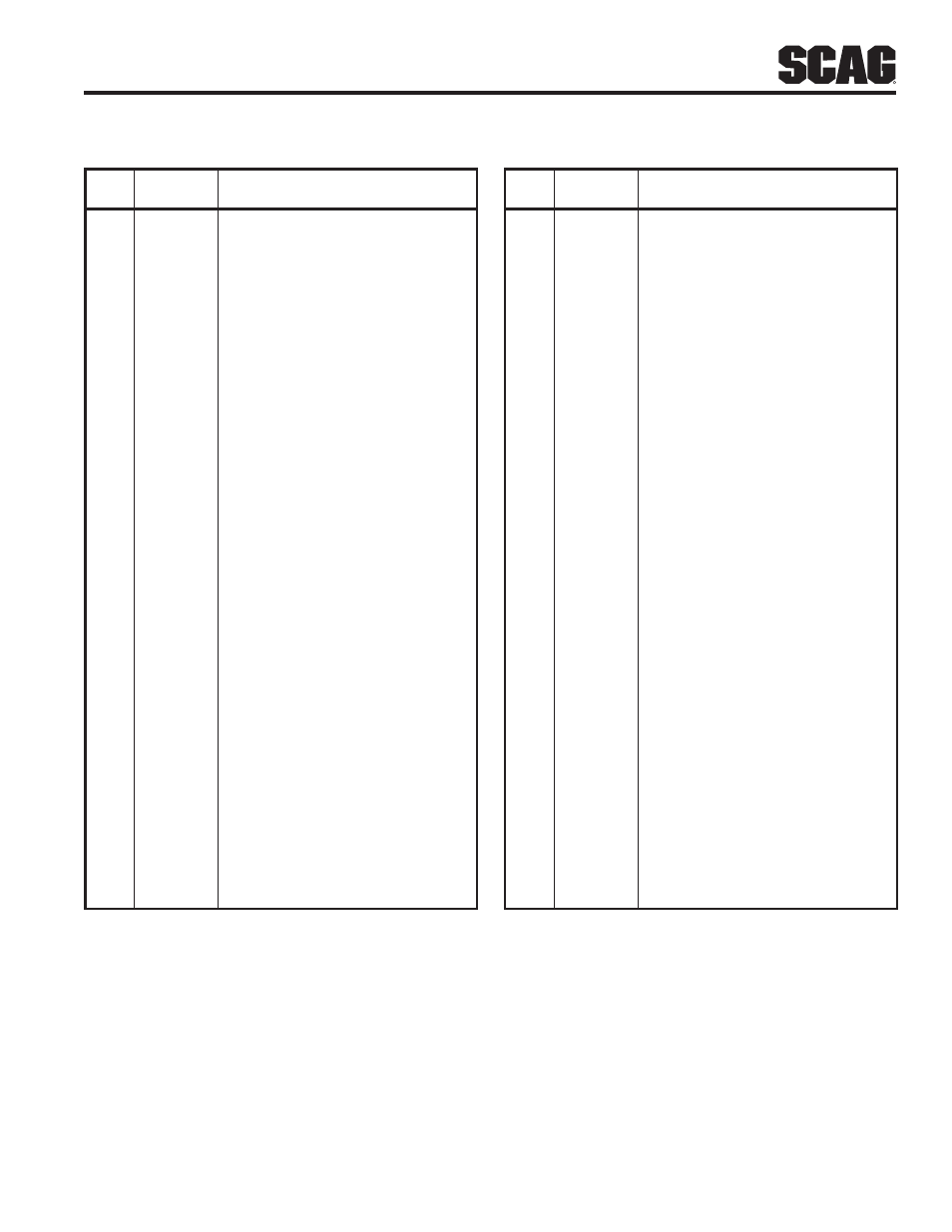 Scag Power Equipment STT61V-25KBD-SS User Manual | Page 47 / 114