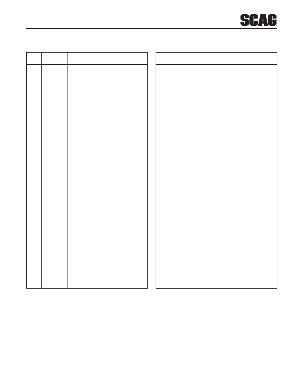 Scag Power Equipment STT61V-25KBD-SS User Manual | Page 51 / 114