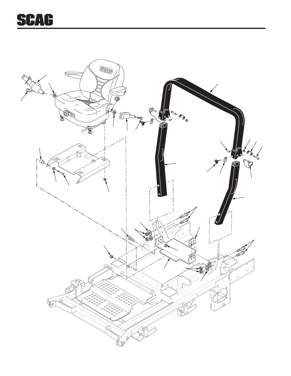 Scag Power Equipment STT61V-25KBD-SS User Manual | Page 52 / 114