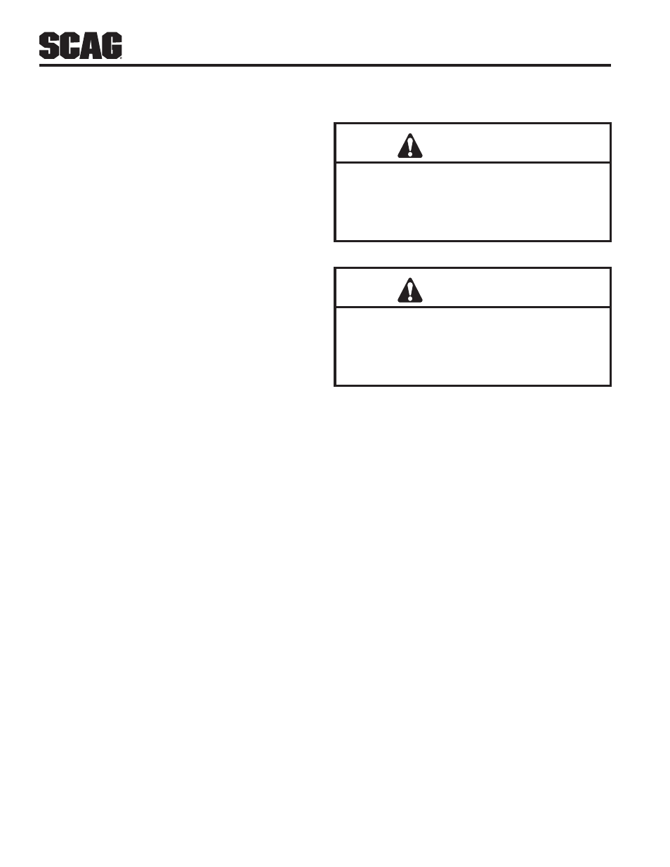 5 ground travel and steering, Caution | Scag Power Equipment SFW36-16BV User Manual | Page 16 / 48