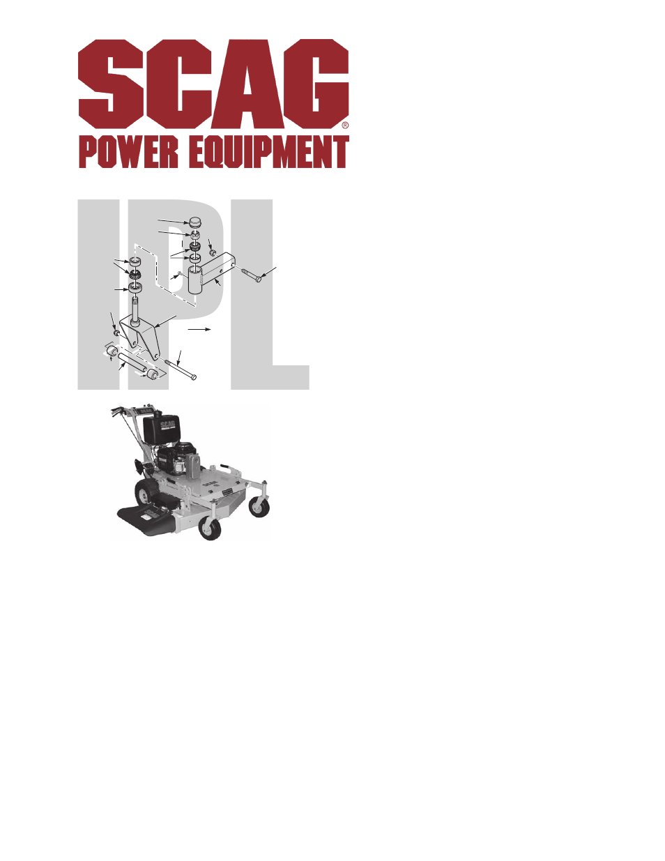 Scag Power Equipment WALK BEHIND SFW48-16BV User Manual | 18 pages