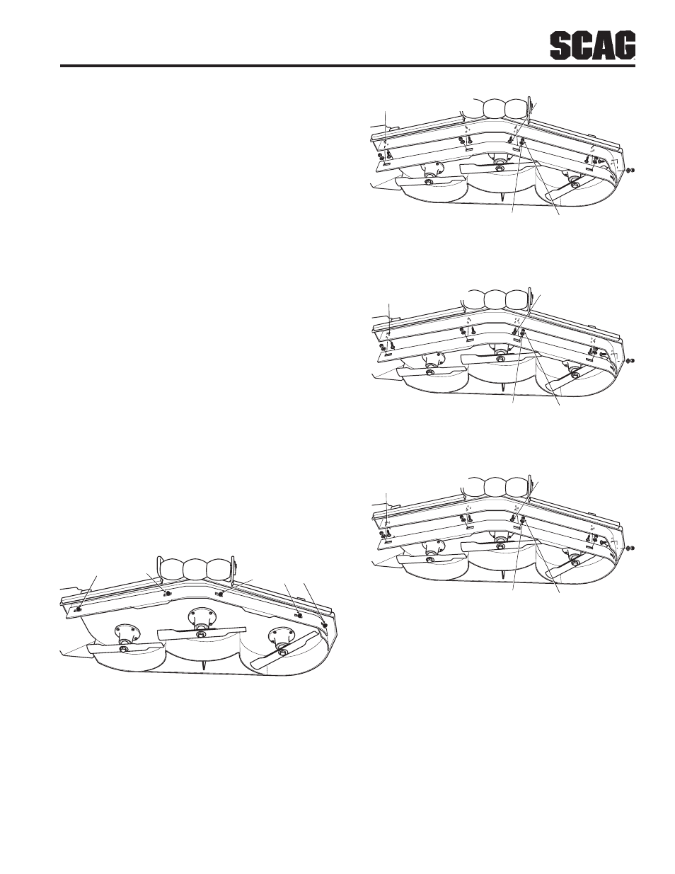 Scag Power Equipment STC52V-23BV  EN User Manual | Page 31 / 110