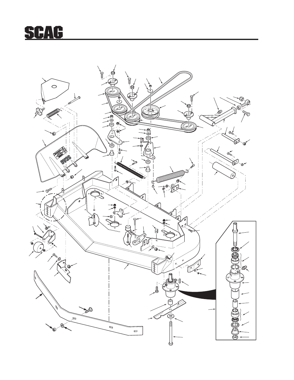 Scag Power Equipment STC52V-23BV  EN User Manual | Page 42 / 110